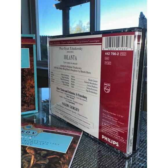 Tchaikovsky – Iolanta CD (1996) | Valery Gergiev, Hvorostovsky, Kirov - Picture 3 of 6